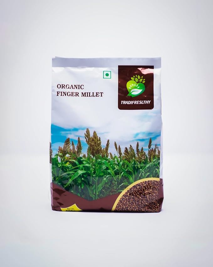 Natural Ragi Flour (Finger Millet Atta) – 2 kg | Gluten Free | Natural  Pack of 4