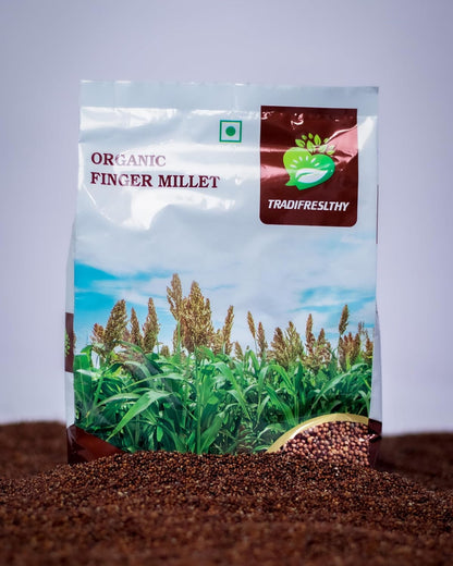 Natural Ragi Flour (Finger Millet Atta) – 1 kg | Gluten Free | Natural  Pack of 2